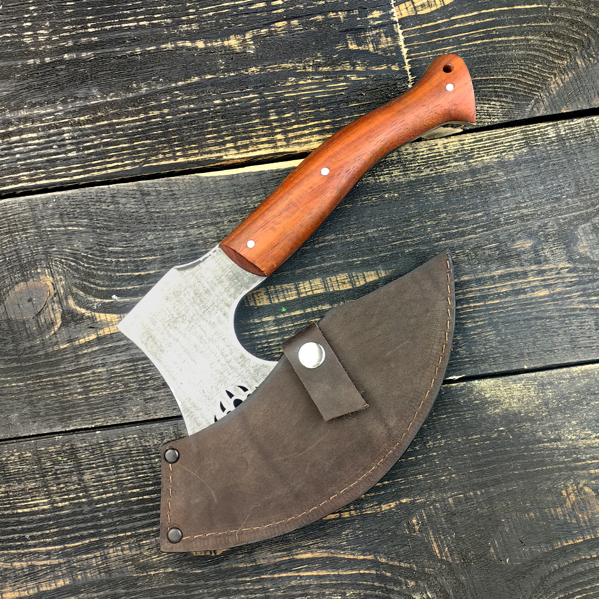 Топорик Ц/М из стали AUS8